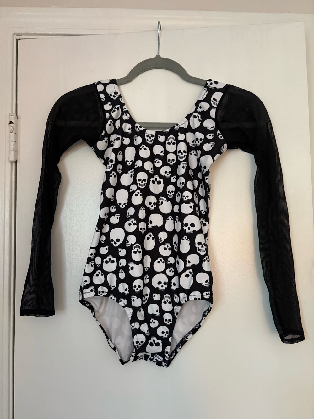 RARE Chameleonwear Skull Leotard💀🎃✨